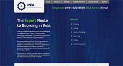 Desktop Screenshot of materialprocurementasia.com